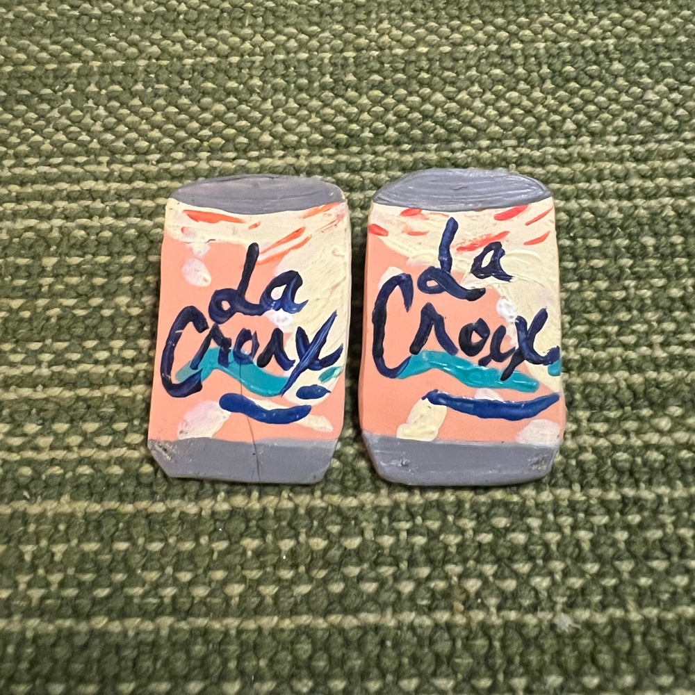 La Croix drinks Handmade earrings